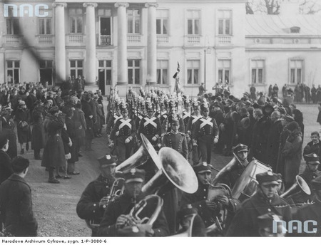 Warszawa, 30.11.1930 r. - obchody rocznicy Powstania Listopadowego w Warszawie