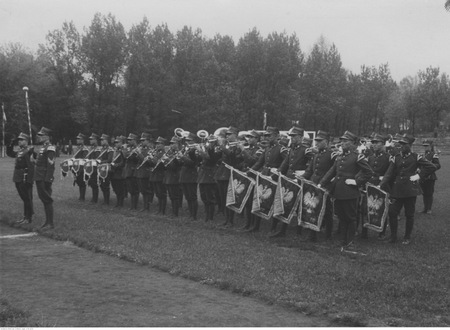 Orkiestra 11 Pułku Piechoty, maj 1938 r.
