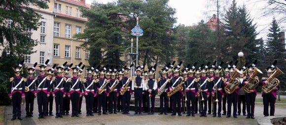 Orkiestra wojskowa w Bydgoszczy